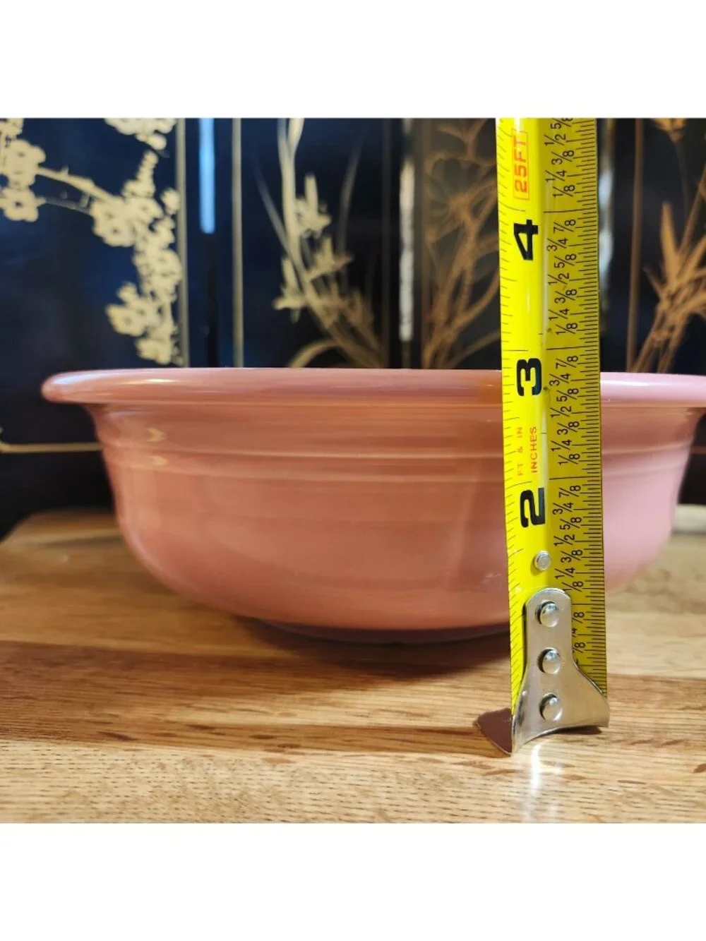 Fiestaware Rose Pink Large Bowl 8.25